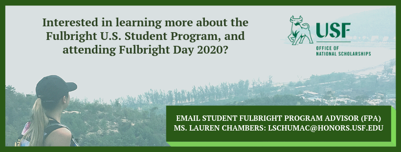 Fulbright Call to Action Banner