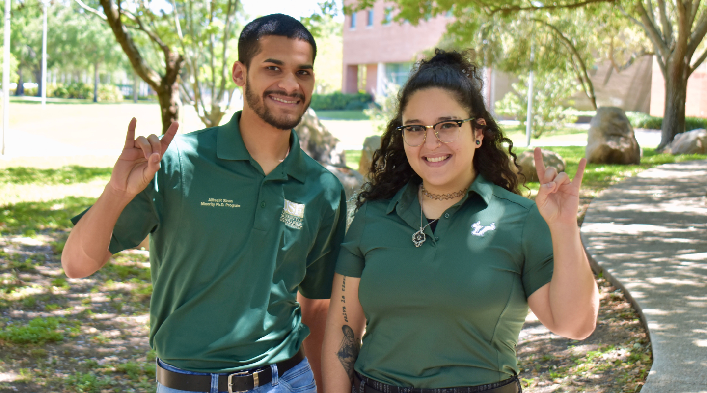 Keegan Suero and Daniela Zamora-Alviarez