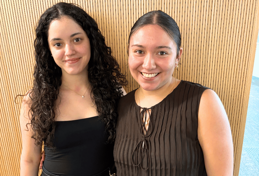 Stacy Rodriguez and Vanessa Quiroz — USF campus directors for the 2026 Millennium Fellowship Cohort