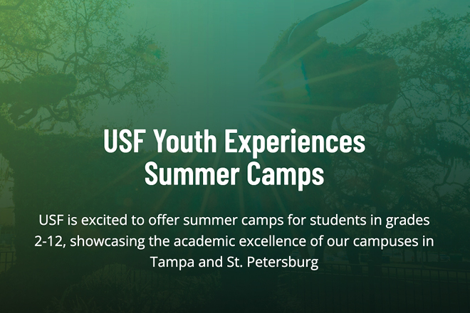 USF Youth Experiences Summer Camps