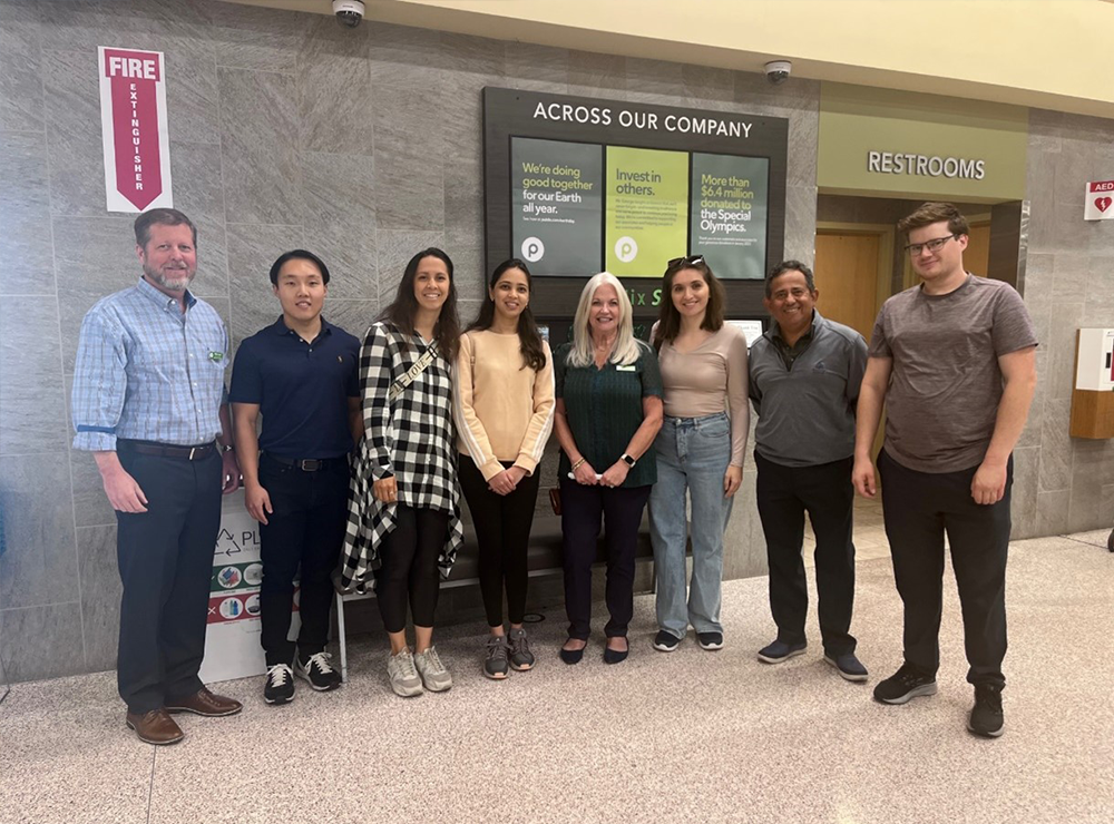 Dr. Haldar and PCGS Students