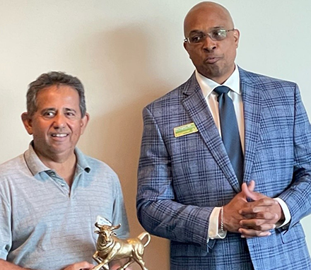 Dr. Pradeep Haldar receives Award