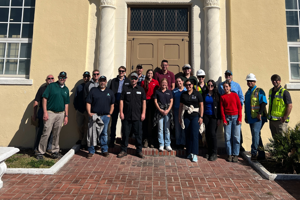 Katia hosts FAWWA consultants at water treatment facility