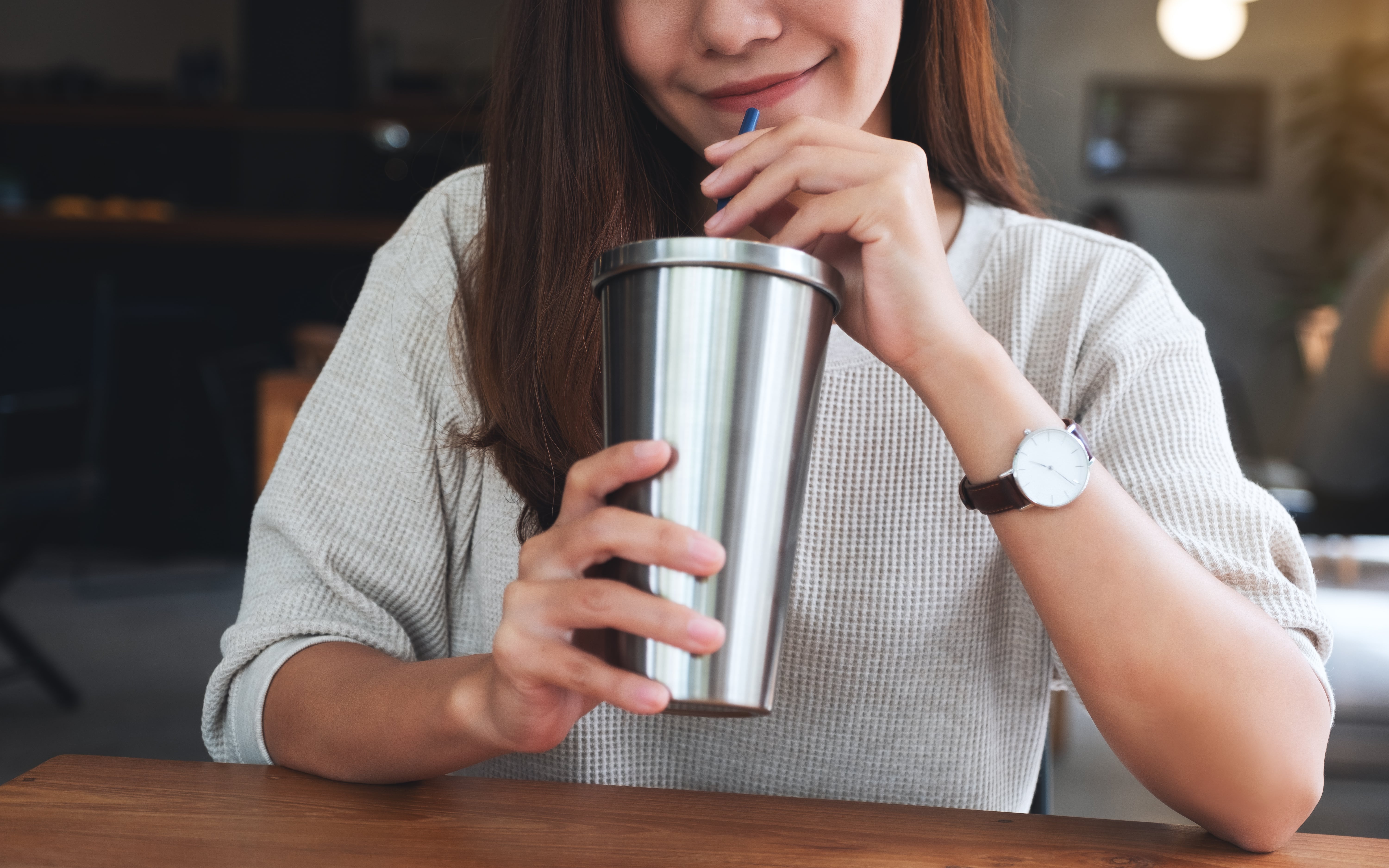 Reusable coffee cup