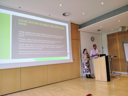 Zaid and Chelsea present at ECGIC