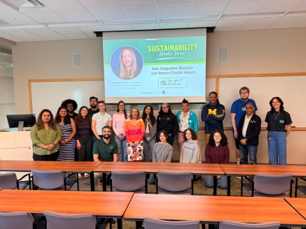 Cassie Cordova Sustainability Speaker Series at Patel College of Global Sustainability