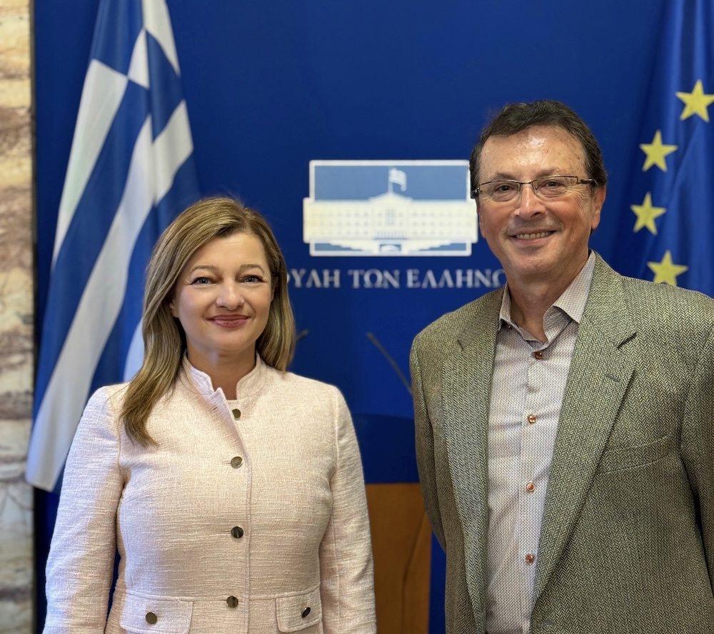 Dean Philippidis Meets Greek Parliament