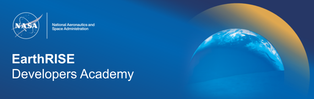 advertisiement for NASA's dvelopers academy