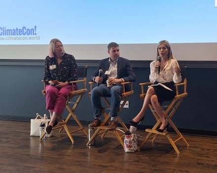 lauren reilly panel at climate con