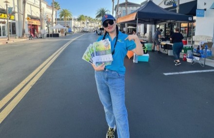 Lujuan working with the Solar and Energy Loan Fund (SELF)