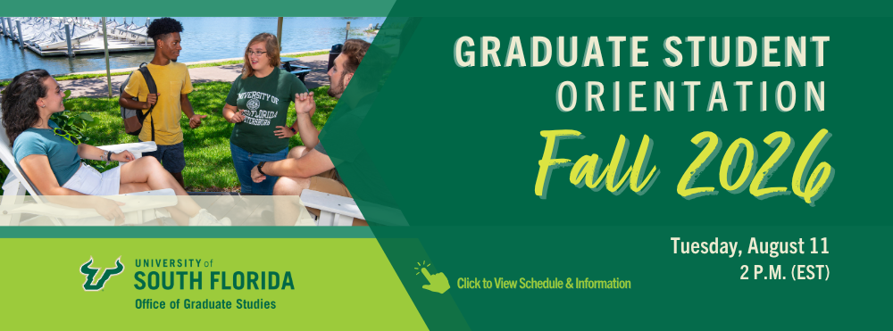Graduate Student Orientation For Fall 2026