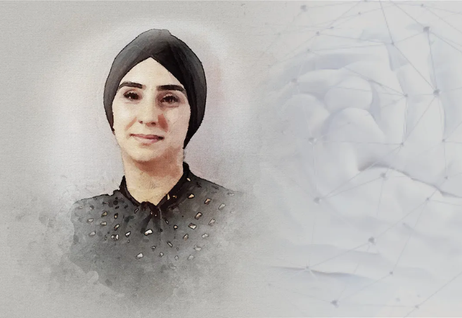 Sarra Limam studies how the brain's silent genome activates cytoprotective non-coding RNAs to limit neuronal cell death after an ischemic stroke.