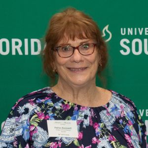 woman smiling at camera