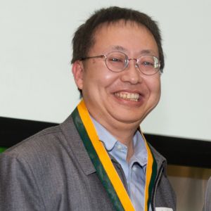 man smiling at camera