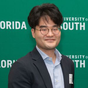 man smiling at camera