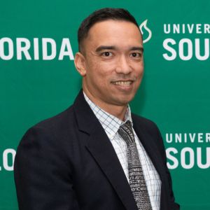 man smiling at camera