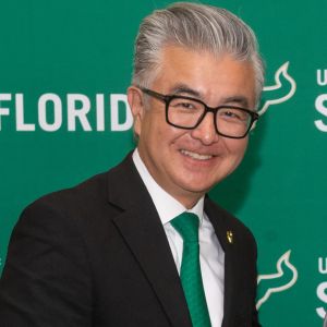 man smiling at camera