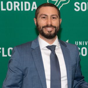 man smiling at camera