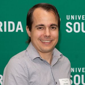 man smiling at camera