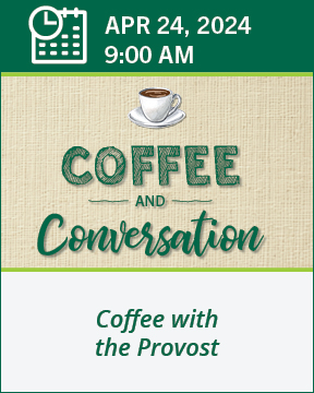 Coffee with the Provost