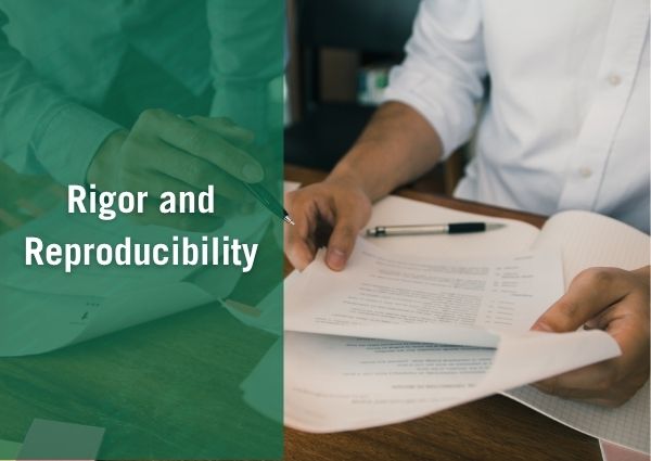 rigor and reproducibility graphic