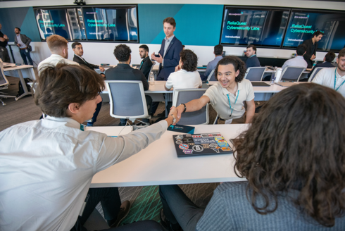 Students in the reliaquest program