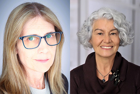 Karen Walker and Alba McIntyre