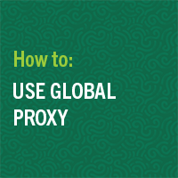 use global proxy