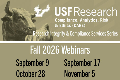 CARE Fall webinars series