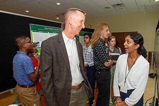 Paul Sohl at Undergraduate Research Conference