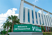 USF research park sign