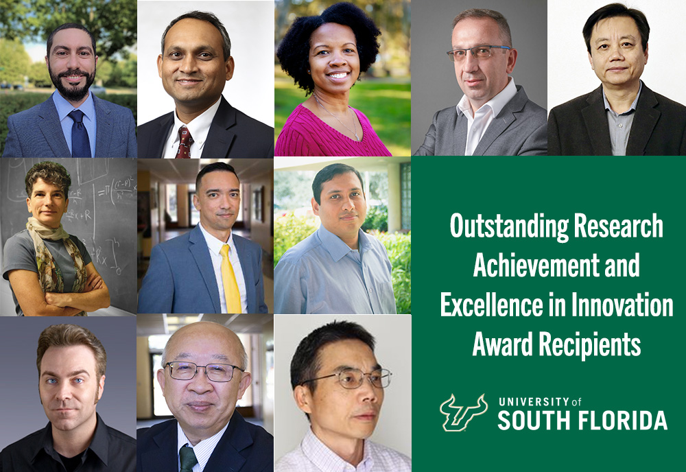 Faculty Award winners