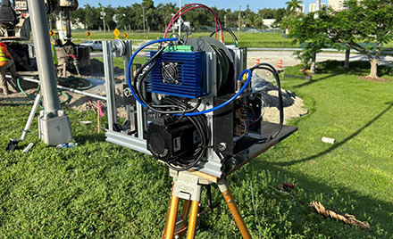 concrete measurement tool