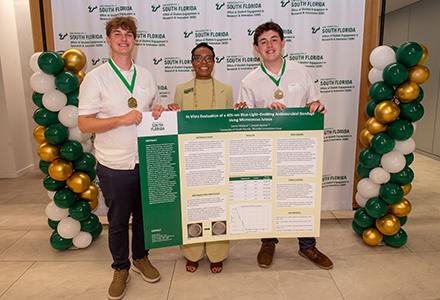 Joey Busher, Saundra Johnson Austin and Daniel Wallace