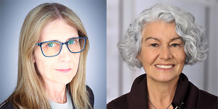 Karen Walker and Alba McIntyre