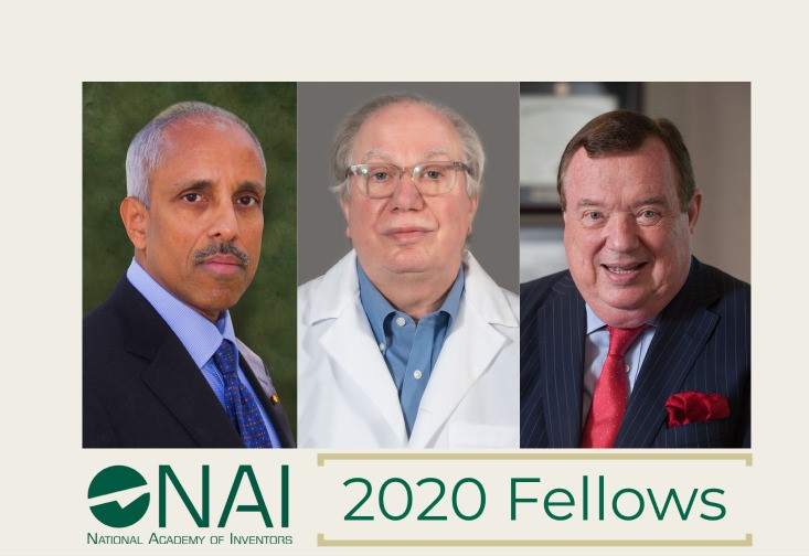 The three new NAI Fellows from USF