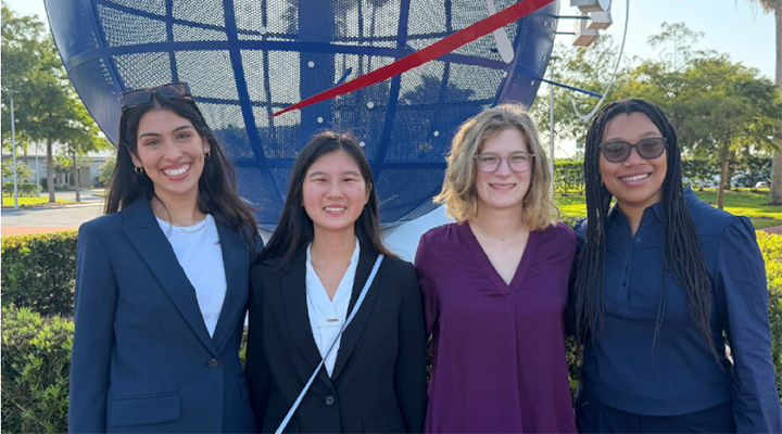 students at nasa