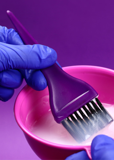 Precision delivery formats for controlled hair lightening