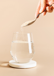 Psyllium fiber drinks