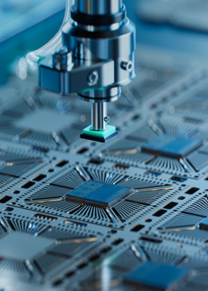 Photosensitive insulating materials for semiconductor packaging