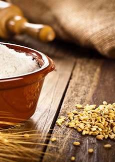 Wheat protein processing for suspension stability