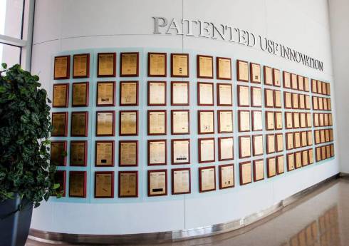 USF Patent Wall