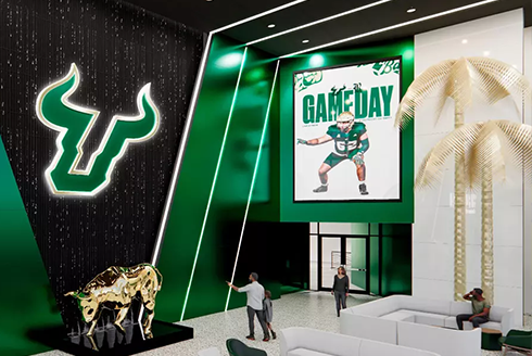 Rendering of the Footballl Operations Center