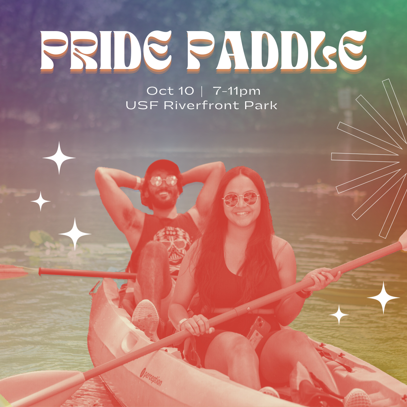 pride paddle