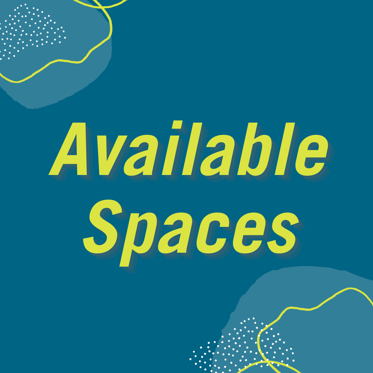 available spaces