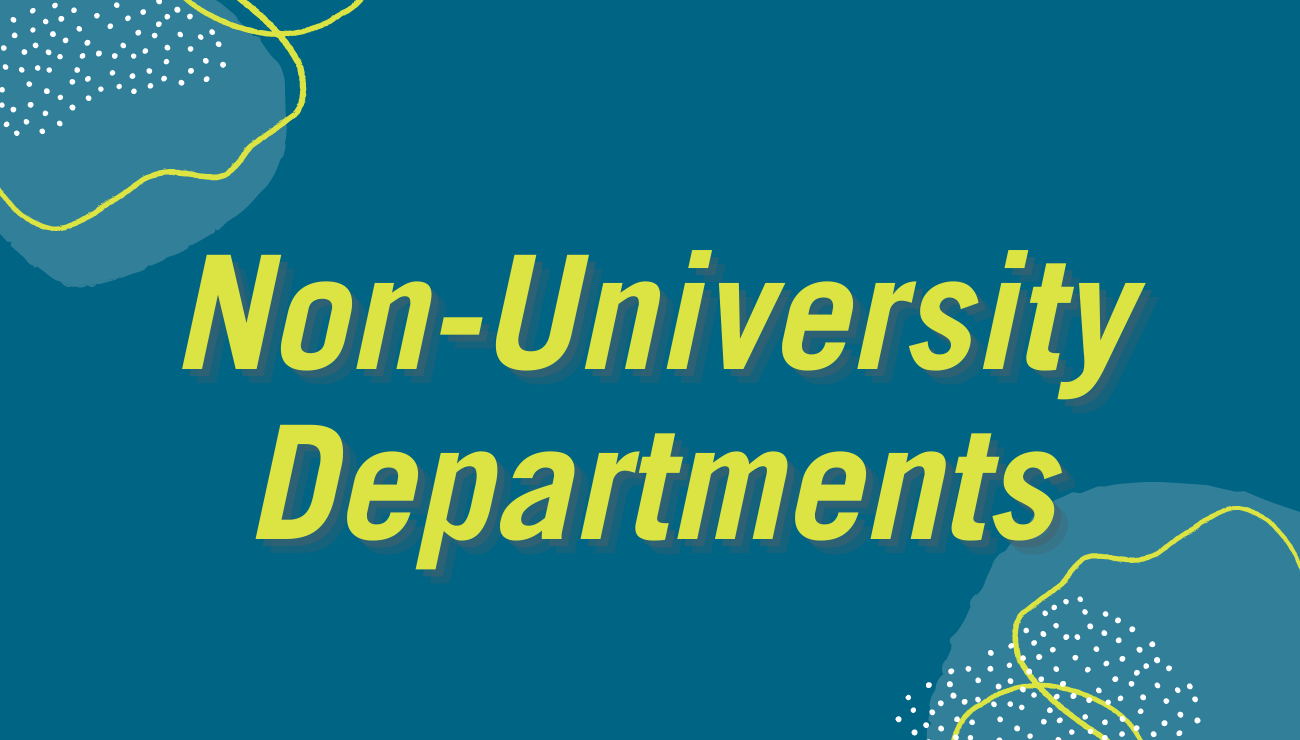 Non-University Departments