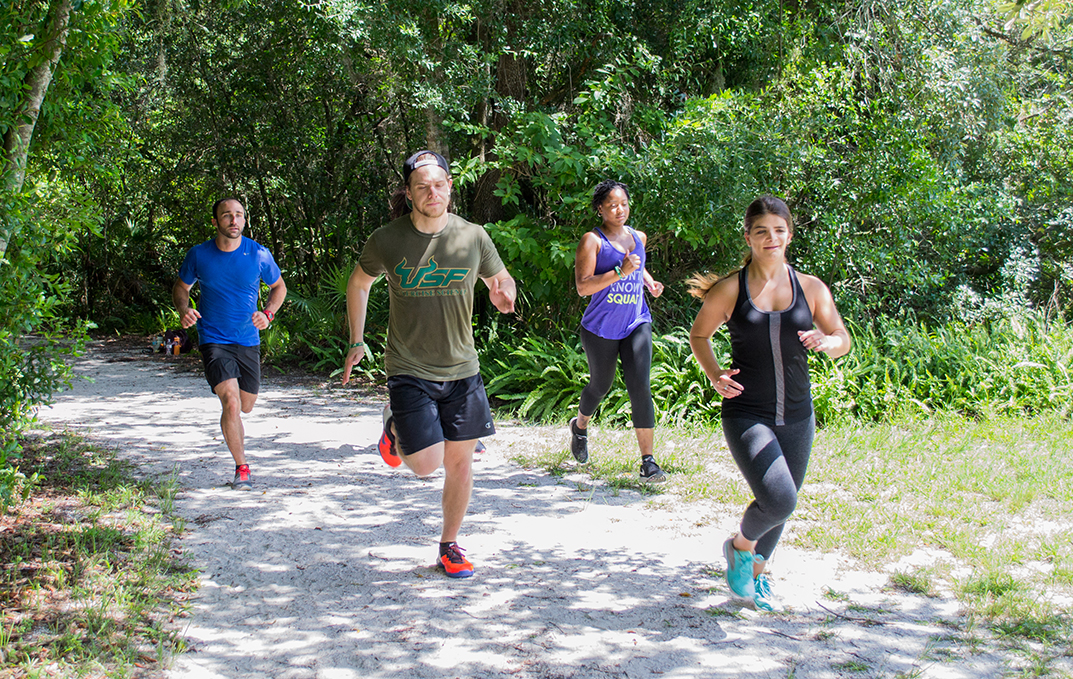 fitness trail usf campus rec outdoor trail