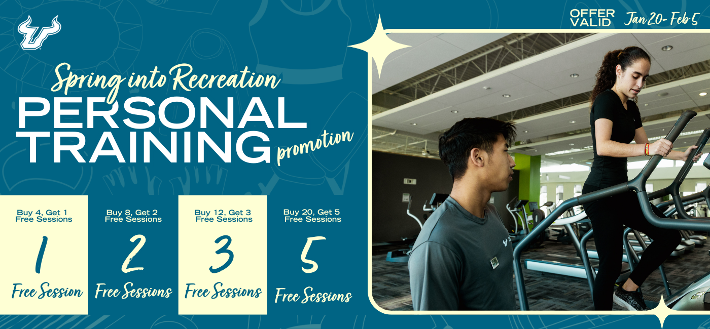 recreation personal training promotion