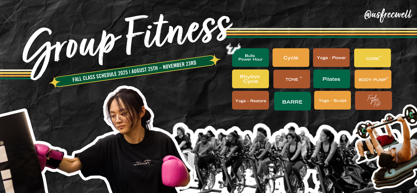 Fall Group Fitness banner