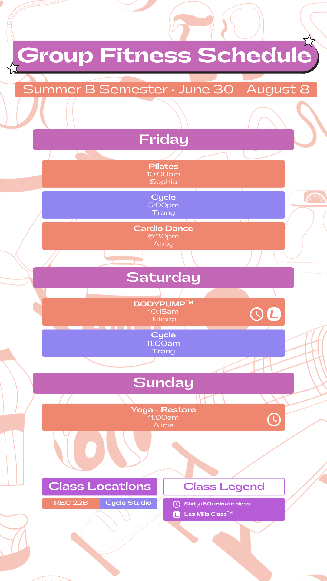 Friday/Saturday/Sunday